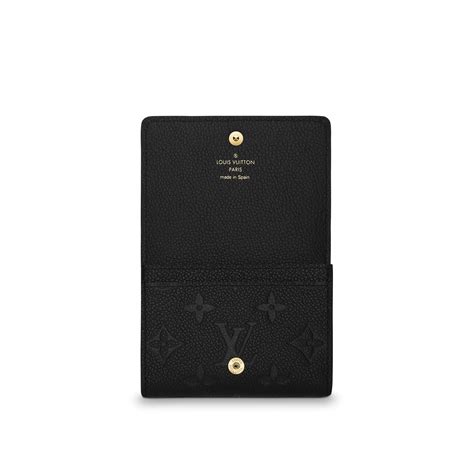 louis vuitton black monogram card holder|Business Card Holder Monogram Empreinte Leather .